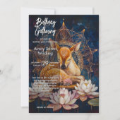 Invitation Tendre quiétude | Conception de cerf (Devant)