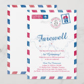 Invitation Tennessee à Allemagne Airmail Moving (Devant / Derrière)