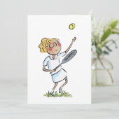 Invitation Tennis (Debout devant)