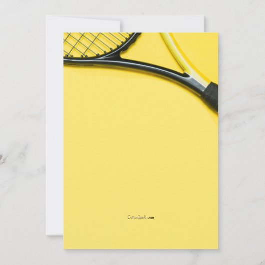 Invitation Tennis (Dos)