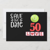Tennis 50e anniversaire Enregistrer la date