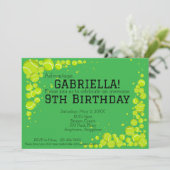 Invitation Tennis Anniversaire (Debout devant)