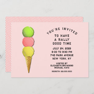 Invitation Tennis Party