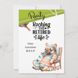 Invitation Tennis Retirement