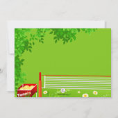 Invitation Tennis Tots (Dos)