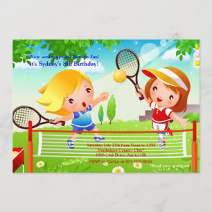 Invitation Tennis Tots