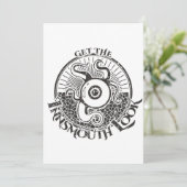 Invitation Tentacle Lovecraftian (Debout devant)