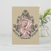 Invitation Tentacles De Calmar De Miroir Lovecraftian Horror (Debout devant)