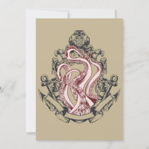 Invitation Tentacles De Calmar De Miroir Lovecraftian Horror