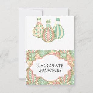 Invitation Tente de table de bal à air chaud