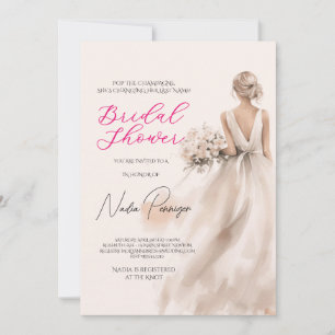 Invitation Tenue Chic pour la Fête de Mariage Cérémonie de Fi