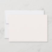 Invitation Tenue de Mariage | Palette de Palm Springs Califor (Dos)