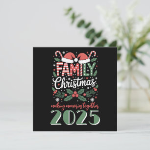 Invitation Tenue de Noël assortie pour Noël en famille 2025