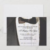 Invitation tenue de soirée pour occasion formelle (Devant / Derrière)
