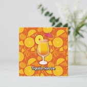 Invitation Tequila Sunrise (Debout devant)