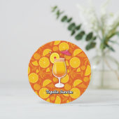 Invitation Tequila Sunrise (Debout devant)