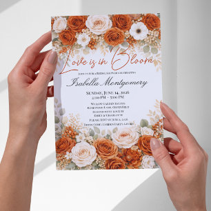 Invitation Terassee Palette Love Is in Bloom Baby Shower Mari