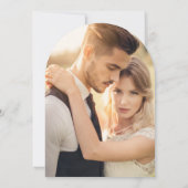 Invitation Terracotta 2 Photo Script Mariage Enregistrer la d (Dos)
