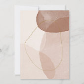 Invitation Terracotta Boho Beach Mariage Simple Propre Nous F (Dos)