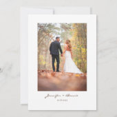 Invitation Terracotta Brown Bohême Botanique Floral Moderne (Dos)