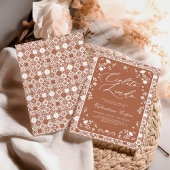 Invitation Terracotta Cielito Lindo Talavera Baby Shower