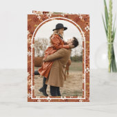 Invitation Terracotta Floral Wildflower Beige Tan Wedding (Dos)