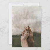 Invitation Terracotta Orange Minimalist Engagement Ceremony (Dos)