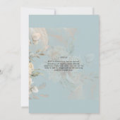 Invitation Terracotta Pampas Grass BOHO Mariage (Dos)