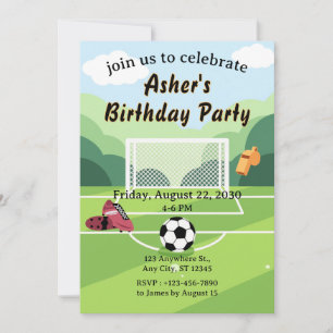 Invitation Terrain de football