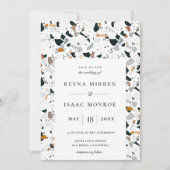 Invitation Terrazzo Artisan Trame Mariage Invit (Devant)