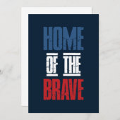 Invitation Terre des braves (Devant / Derrière)