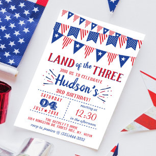 Invitation Terre Des Trois ! 4 juillet 3ème anniversaire