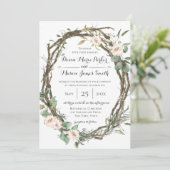 Invitation Terres vertes Forêt Botanique (Debout devant)