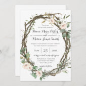 Invitation Terres vertes Forêt Botanique (Devant / Derrière)