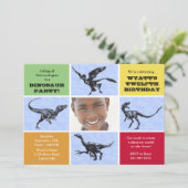 Invitation terrible de fête d'anniversaire de (Debout devant)