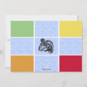 Invitation terrible de fête d'anniversaire de (Dos)