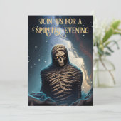 Invitation Terrifiant fête d'Halloween de maman (Debout devant)