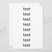 Invitation Test (Devant / Derrière)