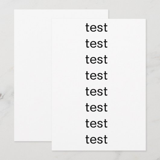 Invitation Test (Devant / Derrière)