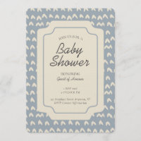 Tête de flèche géométrique bleu beige unisexe