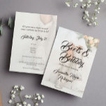 Invitation Texas Bride à Rhinestone Boots Bridal Shower<br><div class="desc">Au Texas, nous portons souvent des bottes quelle que soit la forme de l'occasion - et cela inclut la mariée!. Cette conception d'invitation présente une image aquarelle d'une mariée assise dans ses bottes de cowboy décorées de strass. Parfait pour un thème de douche qui célèbre ses racines texanes. Convient également...</div>