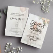 Invitation Texas Bride à Rhinestone Boots Bridal Shower