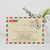 Invitation Texas / ESPAGNE | Baby shower (Debout devant)