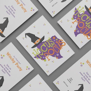 Invitation Texas Hocus Pocus Halloween