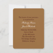 Invitation Texas Star Cowboy Boots  Mariage occidental de cam (Dos)