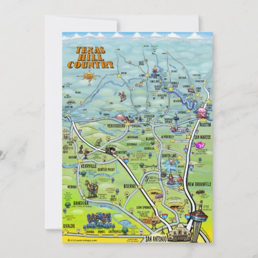 Invitation TexasHillCountry (Devant)