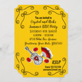 Invitation Texte de l'avant-propos des Corners espagnols (Devant / Derrière)