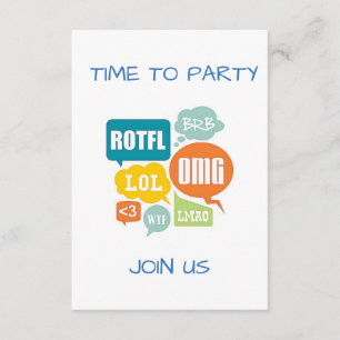 INVITATION TEXTE DE L'INVITATION DU PARTI "STYLE SUPÉRIEUR"