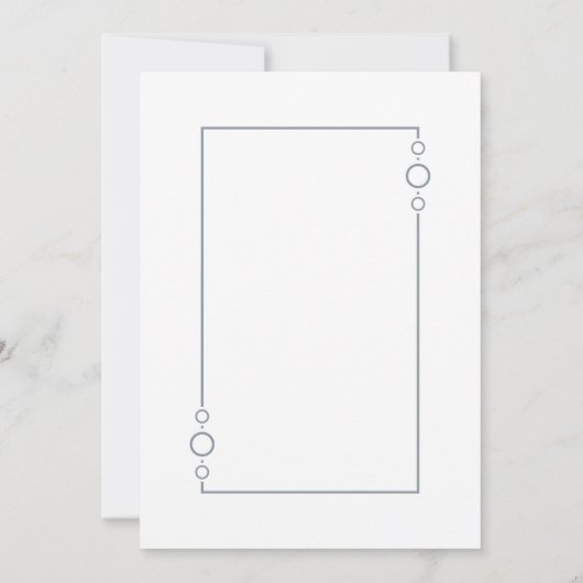 Invitation Texte gris élégant 70e fête d'anniversaire (Dos)