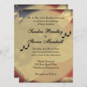 Invitation texte incomplet (Devant / Derrière)